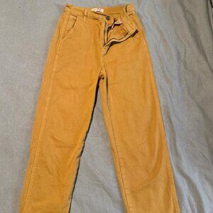 Madewell Mustard Pant